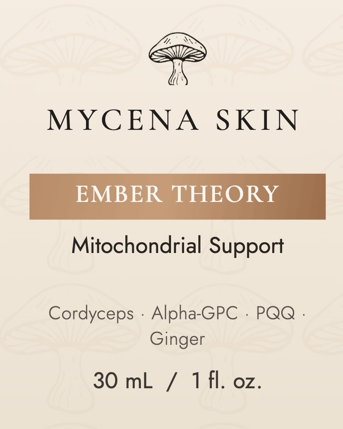 Ember Theory — Mitochondrial Support — Mycena Skin front label