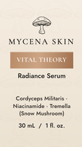 Vital Theory — Cordyceps Radiance Serum — Mycena Skin front label